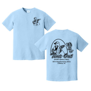 Rays Timeout Unisex Comfort Color Heavyweight Ring Spun Tee-Hydrangea