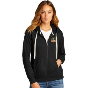 Rays Timeout District Women’s Re-Fleece Full-Zip Hoodie -Black