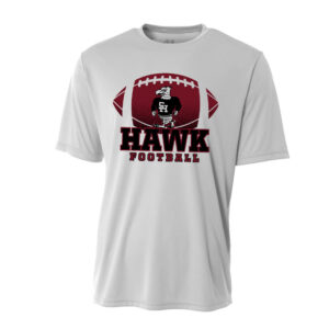 01. South Hamilton Football Cooling Performance Shirt – Silver