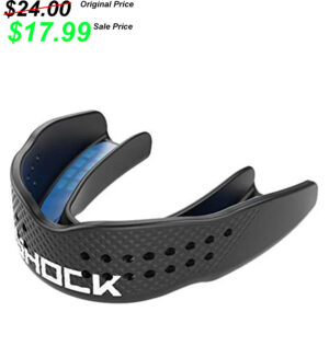12. South Hamilton Football Shock Doctor Trash Talker Mouth Guard – Black