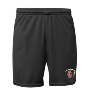 28. South Hamilton Football A4 7″ Mesh Shorts with Pockets – Black