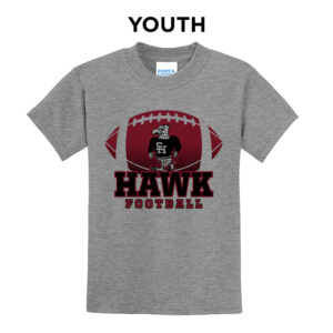 30. South Hamilton Football YOUTH Unisex Short Sleeve Tee – Athletic Heather