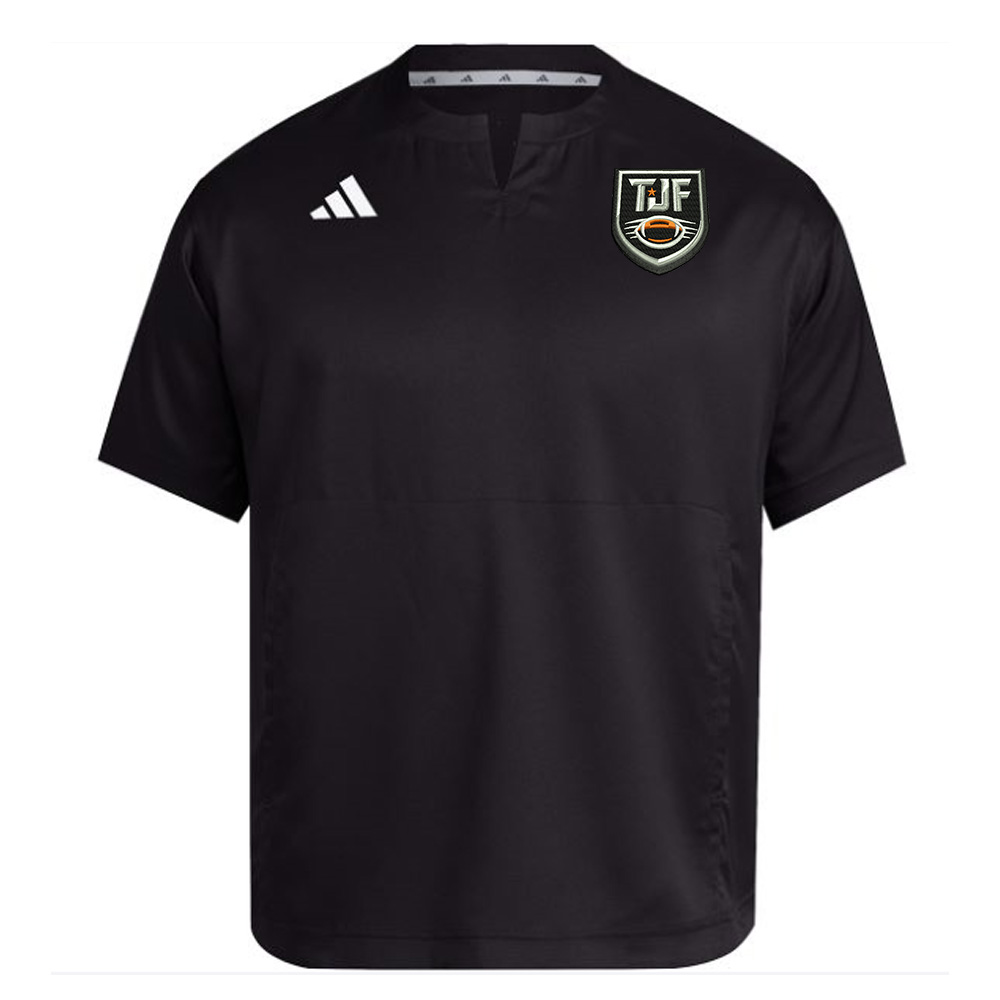 Tiger JR Football Adidas Adizero Dugout Cage Jacet - BLACK (3xs, 2xs, xs, m)