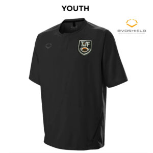Tiger JR Football EvoShield YOUTH IMPAK short sleeve BP Jacket – Black