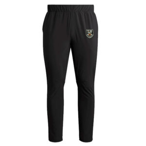Tiger JR Football Addias woven sideline pants-Black TALL