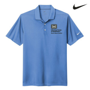 US Army Corps RI Nike Dri-FIT Micro Pique 2.0 Polo Men-Valor Blue