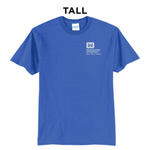 US Army Corps RI Tall Short Sleeve Tee-Royal