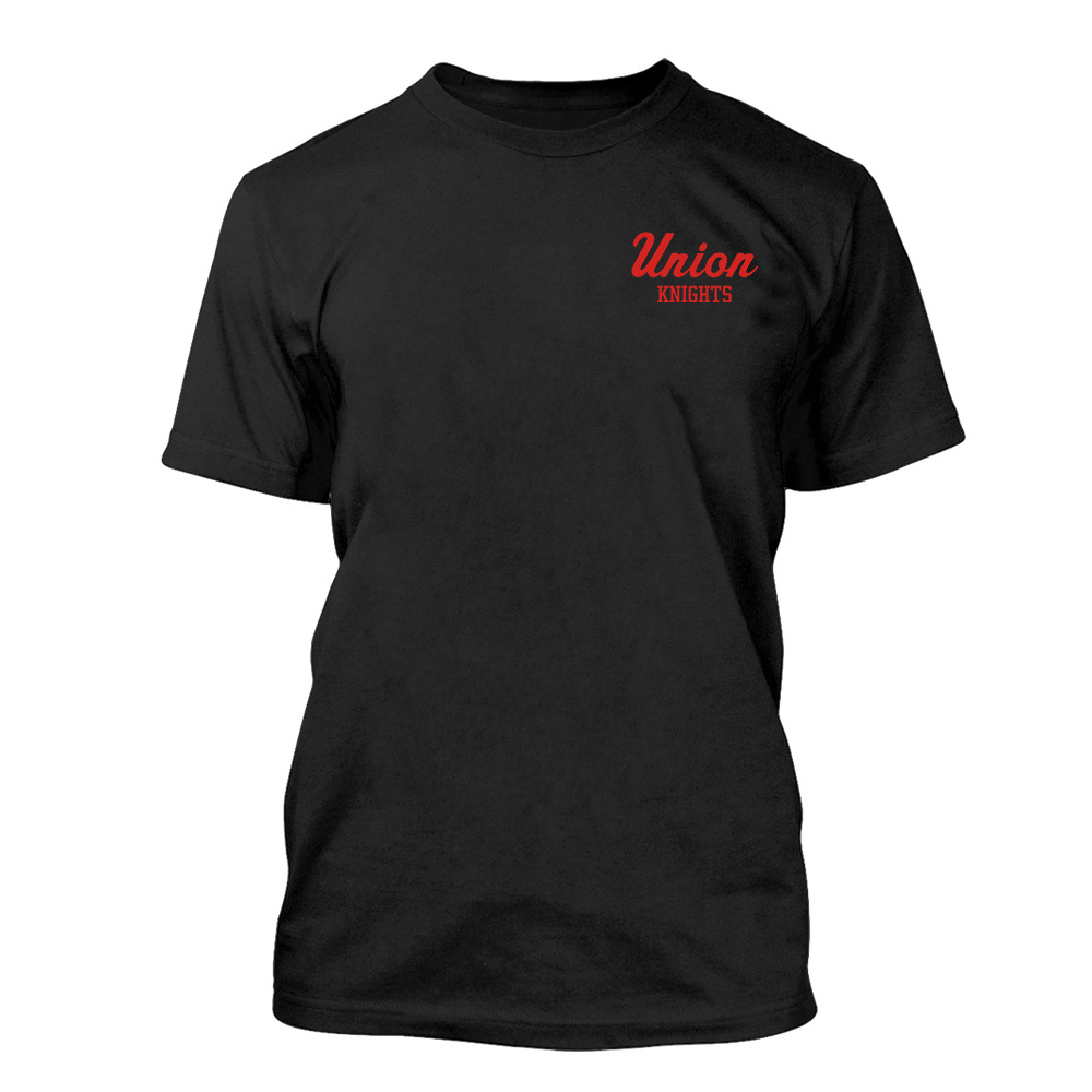 Union Tennis Unisex Short Sleeve Tee-Black