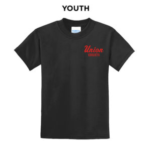 Union Tennis Youth Short Sleeve Tee-Black
