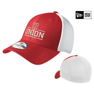 Union Tennis New Era Stretch Mesh Cap-Scarlet/White