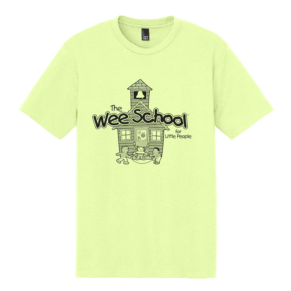 Wee School Unisex Premium Perfect Triblend Tee-LemonGrass