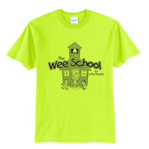 Wee School Unisex Short Sleeve Tee-Safety Green