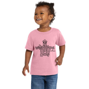 Wee School Infant Core Cotton Tee-Candy Pink