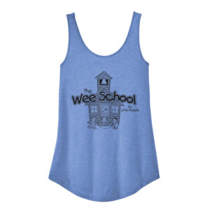 Wee School District Women’s Perfect Tri Relaxed Tank-Maritime Frost