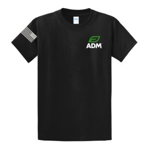 ADM BIO Unisex Short Sleeve Tee-Black