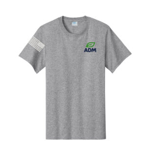 ADM BIO Unisex Short Sleeve Tee-Athletic Heather