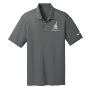 Augustana Maintenance Nike Golf Dri-Fit Vertical Mesh Polo men-Anthracite