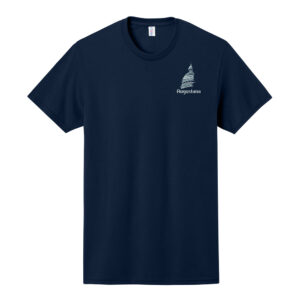 Augustana Maintenance Unisex Short Sleeve Tee-navy
