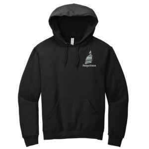 Augustana Maintenance Unisex Nublend Hooded Sweatshirt -Black