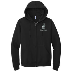 Augustana Maintenance JERZEES Unisex NuBlend Full-Zip Hooded Sweatshirt-Black