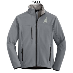 Augustana Maintenance Port Authority Tall Glacier Soft Shell Jacket-Smoke Grey
