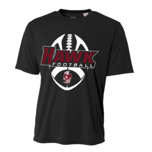 SH Hawks FB Adult Cooling Performance Tshirt -Black