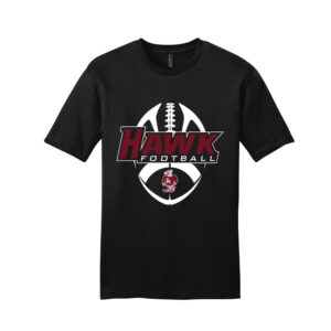 SH Hawks FB Unisex Premium Short Sleeve Tee-Black