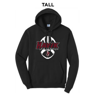SH Hawks FB Tall Fleece Hooded Sweatshirt-Black