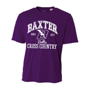 Baxter CC Adult Cooling Performance Tshirt -Purple