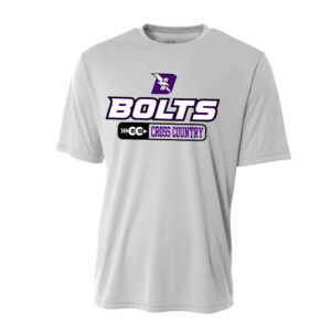 Baxter CC Adult Cooling Performance Tshirt-Silver