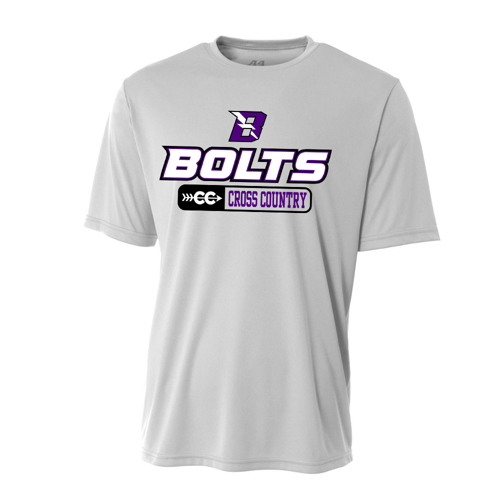Baxter CC Adult Cooling Performance Tshirt-Silver