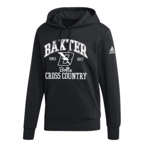 Baxter CC Adidas Fleece Hooded Sweatshirt Unisex-Black