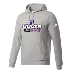 Baxter CC Adidas Fleece Hooded Sweatshirt- MedGrey Heather