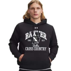 Baxter CC Under Armour Men’s Team Icon Fleece Hoodie-Black