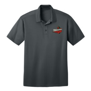 Boone CC Port Authority Silk Touch Performance Men Polo-Steel Grey