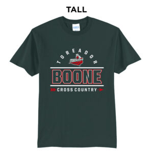 Boone CC  Tall Short Sleeve T Shirts – Dark Green