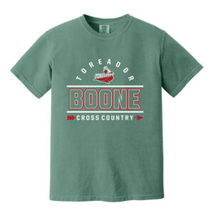 Boone CC Comfort Colors Heavyweight Ring Spun Tee-Light Green