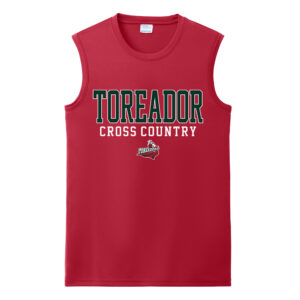 Boone CC Adult Performance Sleeveless Tee- Red
