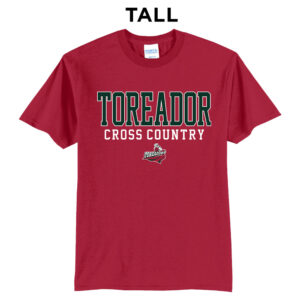 Boone CC  Tall Core Blend short Sleeve T Shirts -Red