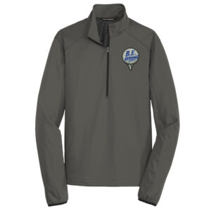 Everson Golf Port Authority Men Active 1/2 Zip Soft Shell Jacket – GreySteel