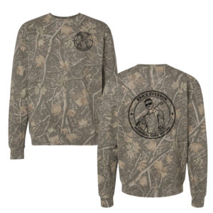 Everson Golf Independent Trading Co Unisex Heavyweight Crewneck Sweatshirt-Deadwood Tree Camo
