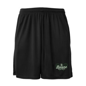 Boone Girls Tennis A4 Cooling Shorts with Pockets-Black
