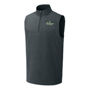 Boone Girls Tennis Sport-Tek Repeat 1/2-Zip Vest Men-Iron Grey