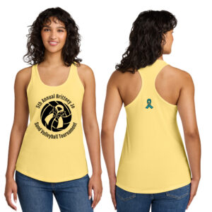 Brittney Sand VB Next Level Apparel Women’s Ideal Racerback Tank-Banana Cream