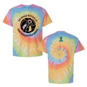 Brittney Sand VB Colortone Multi Color Tie Dyed T shirts Unisex-Eternity