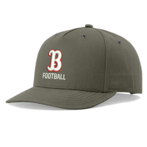 Boone Football Richardson Burnside brushed Cotton Canvas cap solid colors – Olive