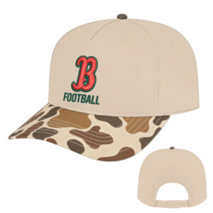 Boone Football Daybreak Duck Camo snap back Cap – StoneCanyon