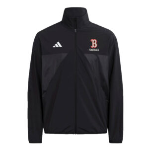 Boone Football Adidas House of TIRO Woven full zip top-black