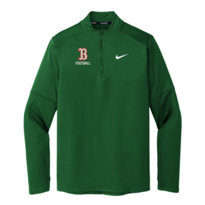 Boone Football Nike Dri FIT Element 1/2 Zip Top – DkGreen