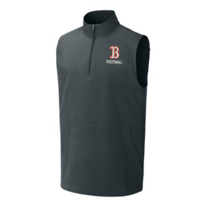Boone Football Sport Tek Repeat 1/2 Zip Vest – IronGrey